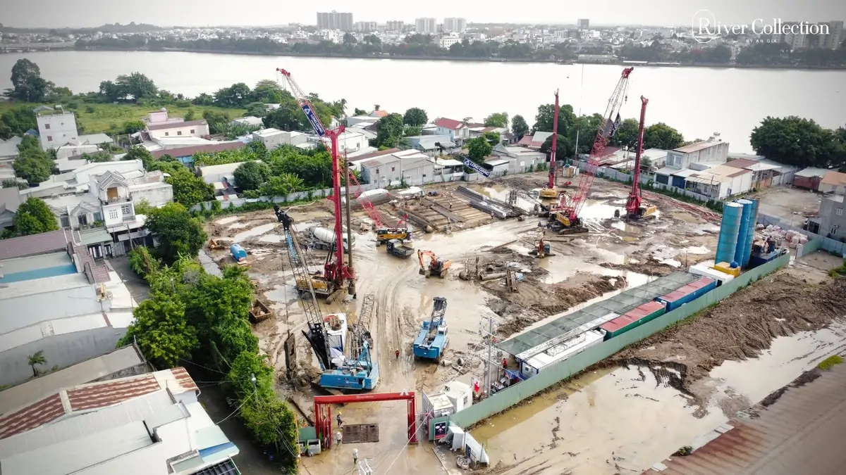 Khu đất căn hộ River Collection giáp sông Đồng Nai, đối diện trung tâm Biên Hòa