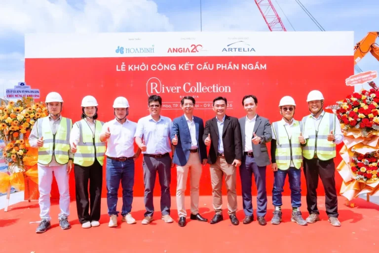 Lễ khởi công River Collection kết cấu phần ngầm ngày 09/09/2026
